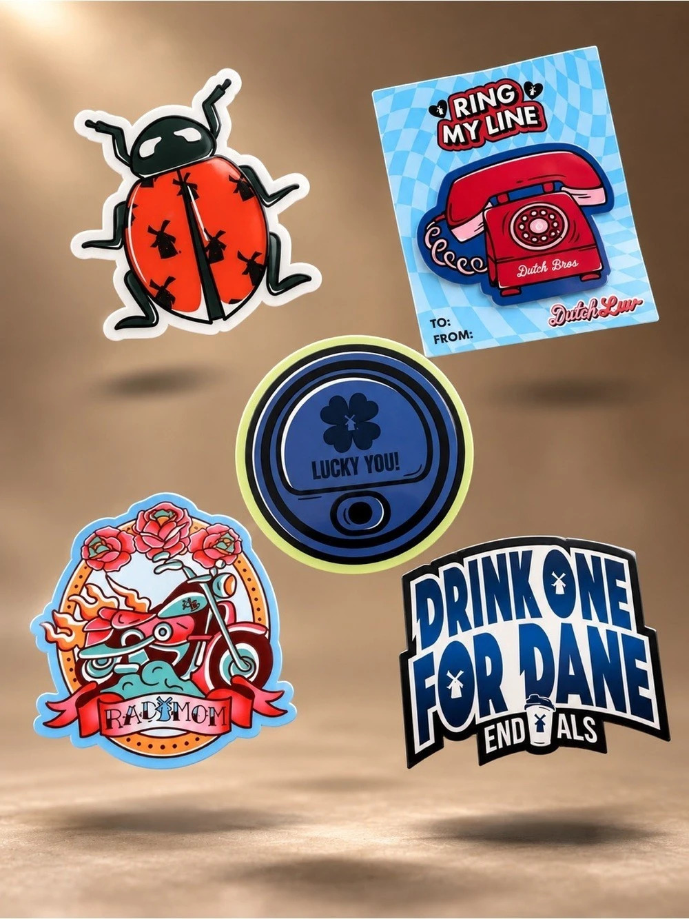 Dutch Bros Coffee 2026 Special Sticker Edition Collection